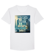 DO EPIC SHIT X2 Tricou mânecă scurtă guler larg Bărbat Skater