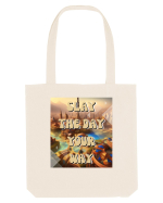 SLAY THE DAY YOUR WAY Sacoșă textilă