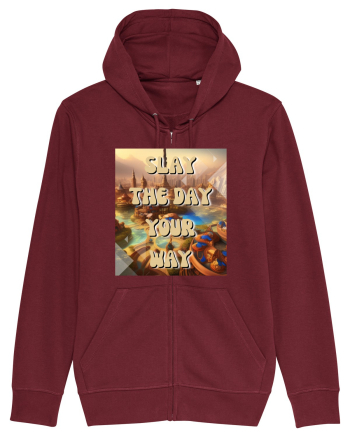 SLAY THE DAY YOUR WAY Burgundy