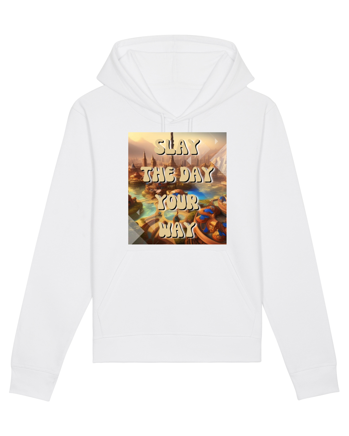 Hanorac Unisex Drummer White