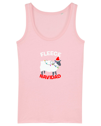 Fleece Navidad Cotton Pink