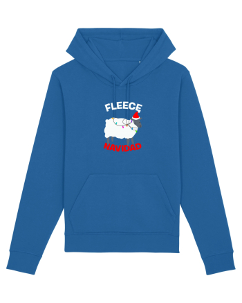Fleece Navidad Royal Blue