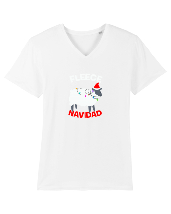 Fleece Navidad White