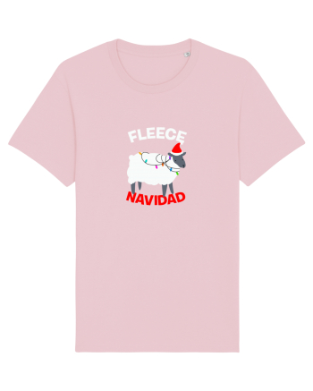 Fleece Navidad Cotton Pink