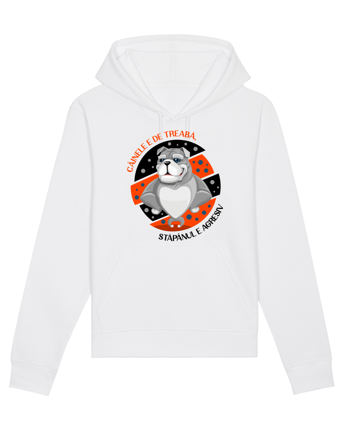 Hanorac Unisex Drummer White