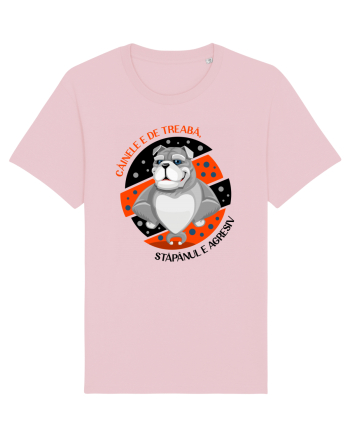 Stăpânul e agresiv Cotton Pink