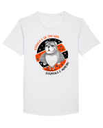 Stăpânul e agresiv Tricou mânecă scurtă guler larg Bărbat Skater