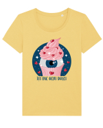 Îți fac ochi dulci Tricou mânecă scurtă guler larg fitted Damă Expresser
