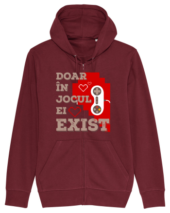Doar în jocul ei exist Burgundy