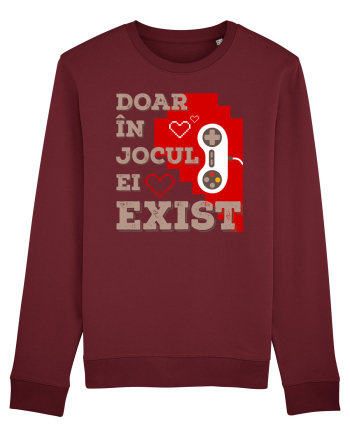 Doar în jocul ei exist Burgundy