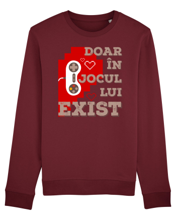 Doar în jocul lui exist Burgundy