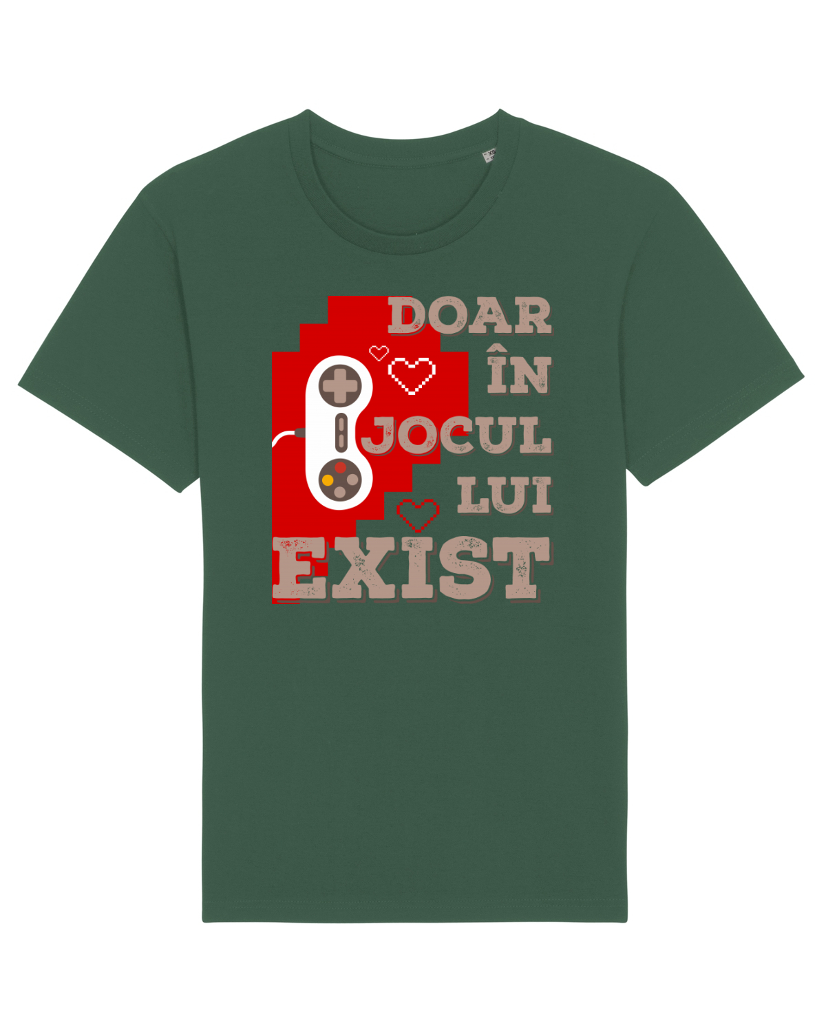 Tricou mânecă scurtă Unisex Rocker Bottle Green