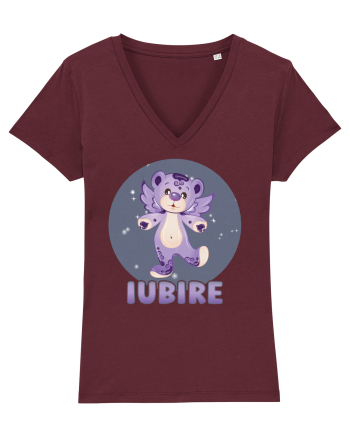 Iubire cu ursuleț - v1 Burgundy