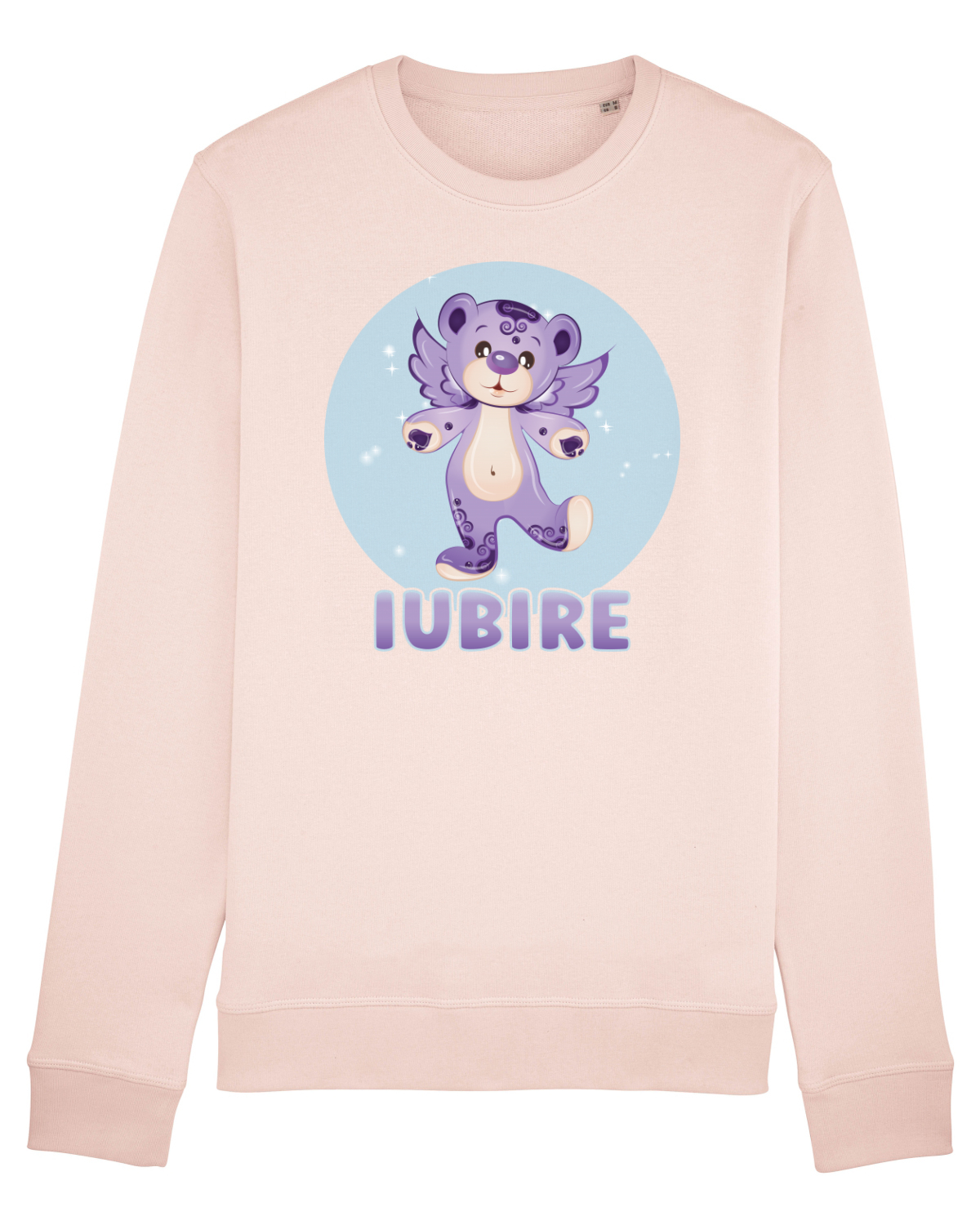 Bluză mânecă lungă Unisex Rise Candy Pink