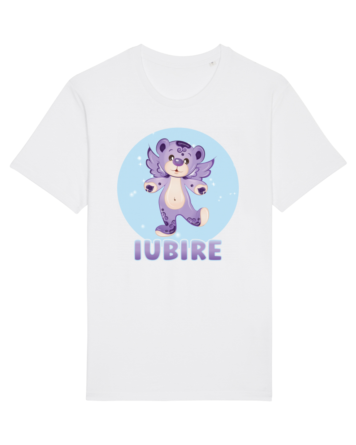 Tricou mânecă scurtă Unisex Rocker White