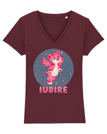 Iubire cu ursuleț - v3 Burgundy
