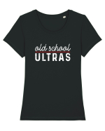 Old School Ultras Tricou mânecă scurtă guler larg fitted Damă Expresser