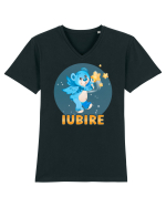 Iubire cu ursuleț - v4 Tricou mânecă scurtă guler V Bărbat Presenter