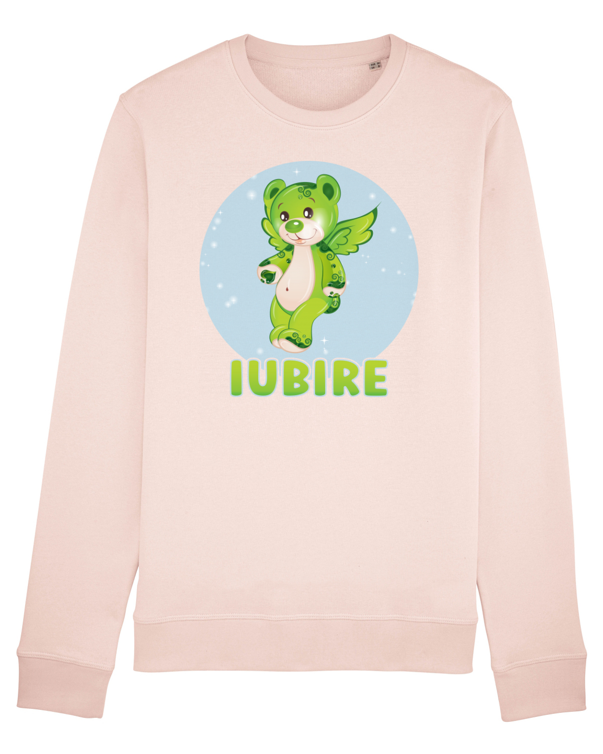 Bluză mânecă lungă Unisex Rise Candy Pink