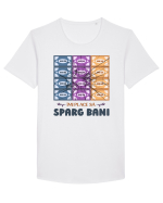 Îmi place să sparg bani Tricou mânecă scurtă guler larg Bărbat Skater