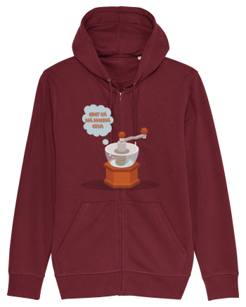 Simt că mă macină ceva Burgundy
