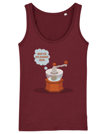 Simt că mă macină ceva Burgundy