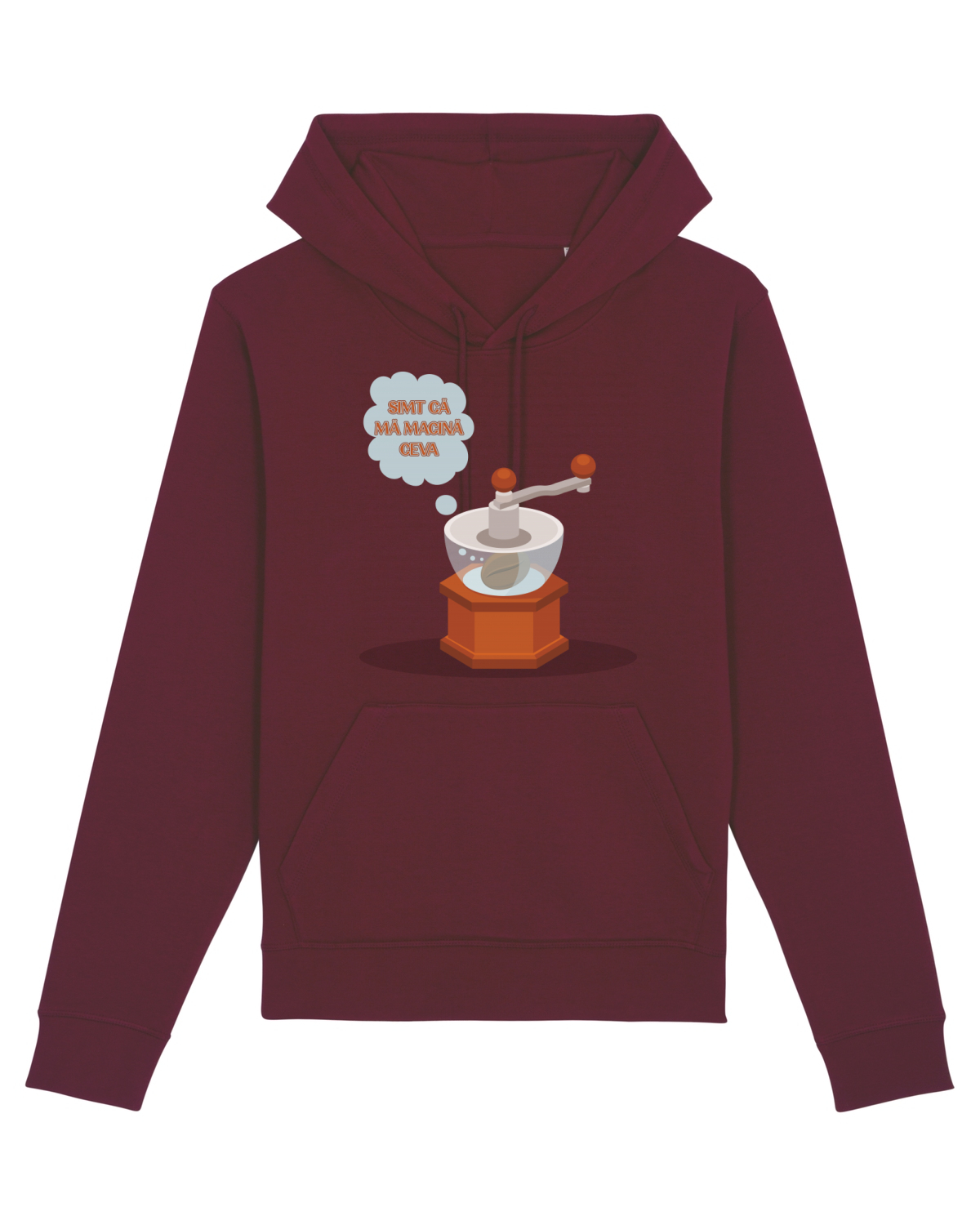 Hanorac Unisex Drummer Burgundy
