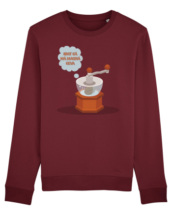Simt că mă macină ceva Burgundy