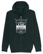 A Cookie A Day Keeps The Sadness Away Hanorac cu fermoar Unisex Connector