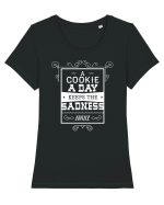 A Cookie A Day Keeps The Sadness Away Tricou mânecă scurtă guler larg fitted Damă Expresser