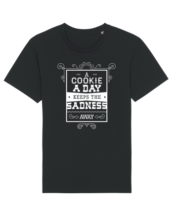 A Cookie A Day Keeps The Sadness Away Black