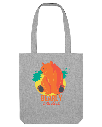 Bearly Dressed Heather Grey