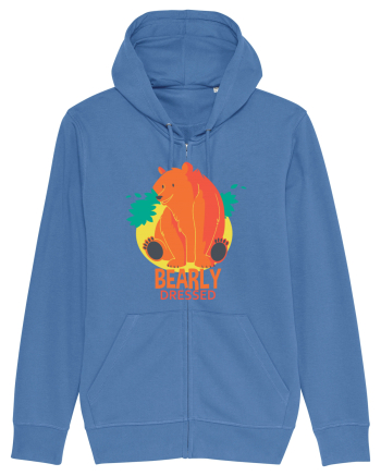Bearly Dressed Bright Blue