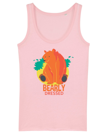 Bearly Dressed Cotton Pink