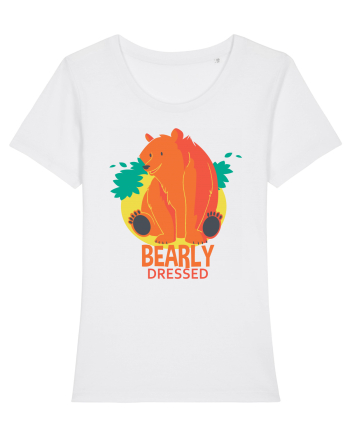 Bearly Dressed White