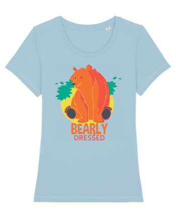 Bearly Dressed Sky Blue