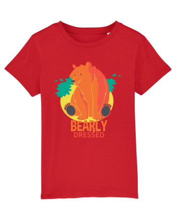 Bearly Dressed Red
