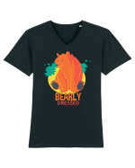 Bearly Dressed Tricou mânecă scurtă guler V Bărbat Presenter