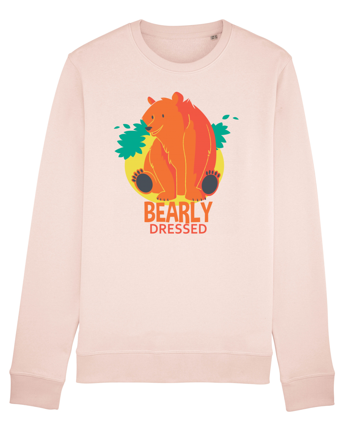 Bluză mânecă lungă Unisex Rise Candy Pink