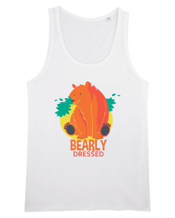 Bearly Dressed White