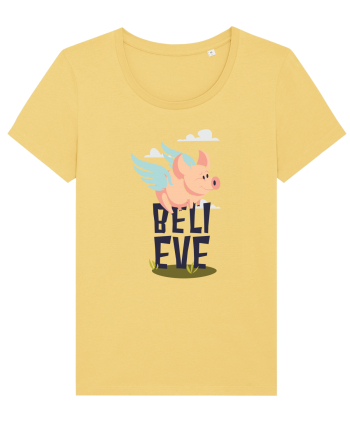 Believe Flying Pig Jojoba