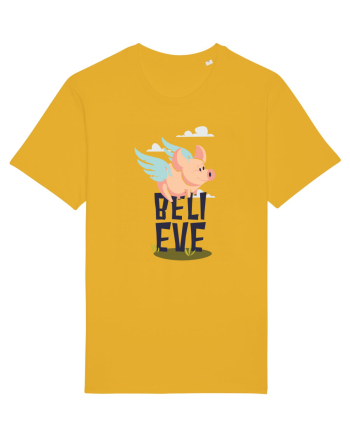 Believe Flying Pig Spectra Yellow