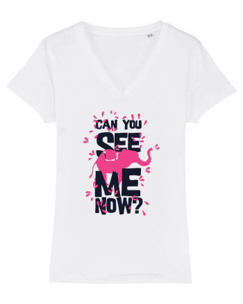Can You See Me Now White