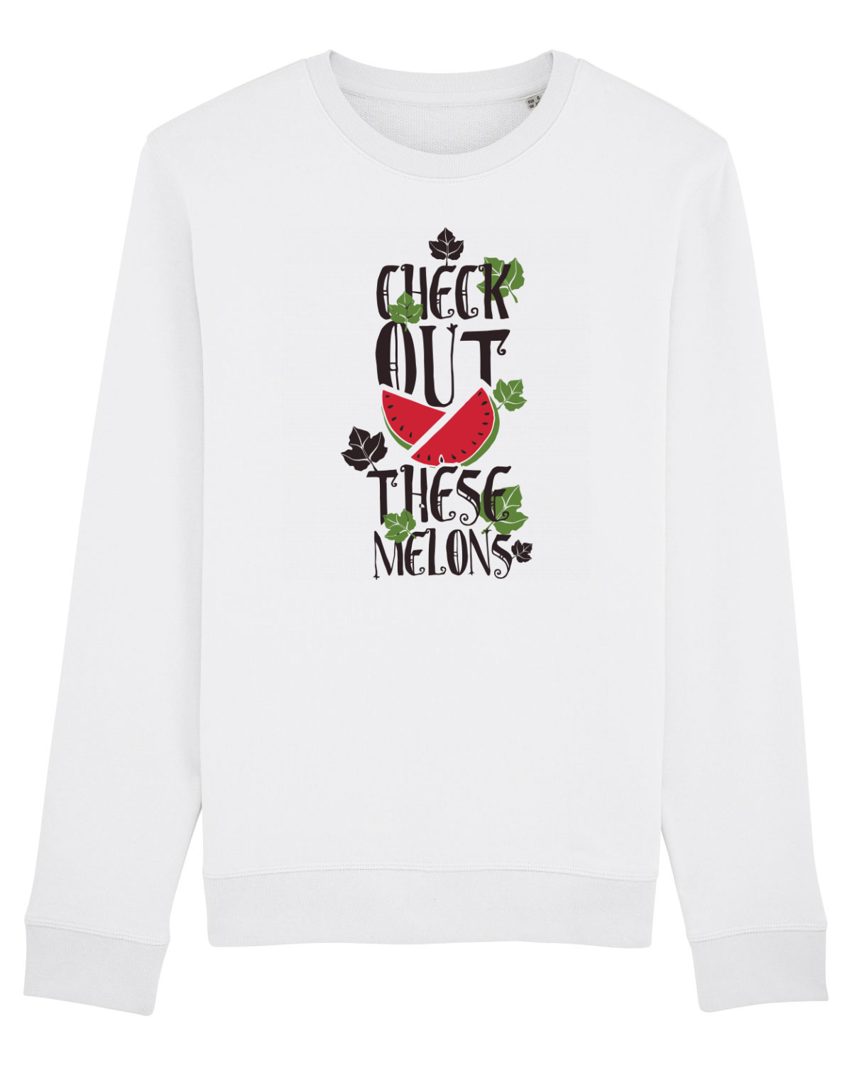 Bluză mânecă lungă Unisex Rise White