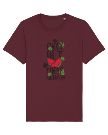 Check Out These Melons Burgundy