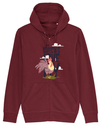 Chicks Love My Cock Burgundy