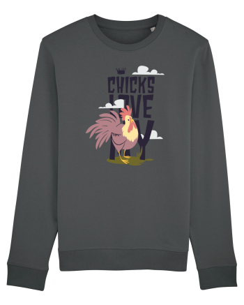 Chicks Love My Cock Anthracite