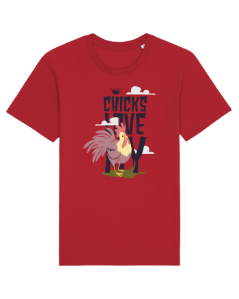 Chicks Love My Cock Red