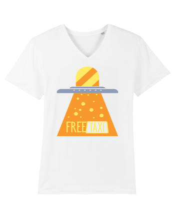 Free Taxi White