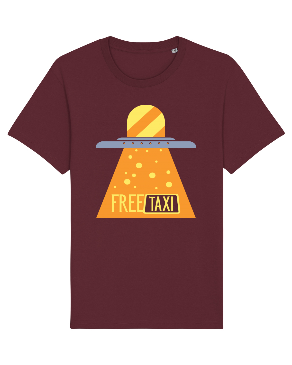 Tricou mânecă scurtă Unisex Rocker Burgundy